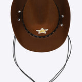 Sombrero sheriff mascota