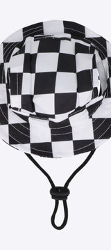 Gorra mascota cuadros