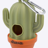 Portabolsas mascota cactus