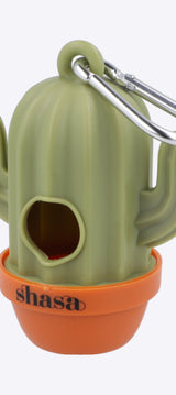 Portabolsas mascota cactus