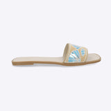 Sandalia mula chaquitas conchas