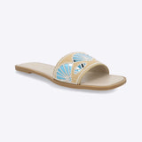 Sandalia mula chaquitas conchas