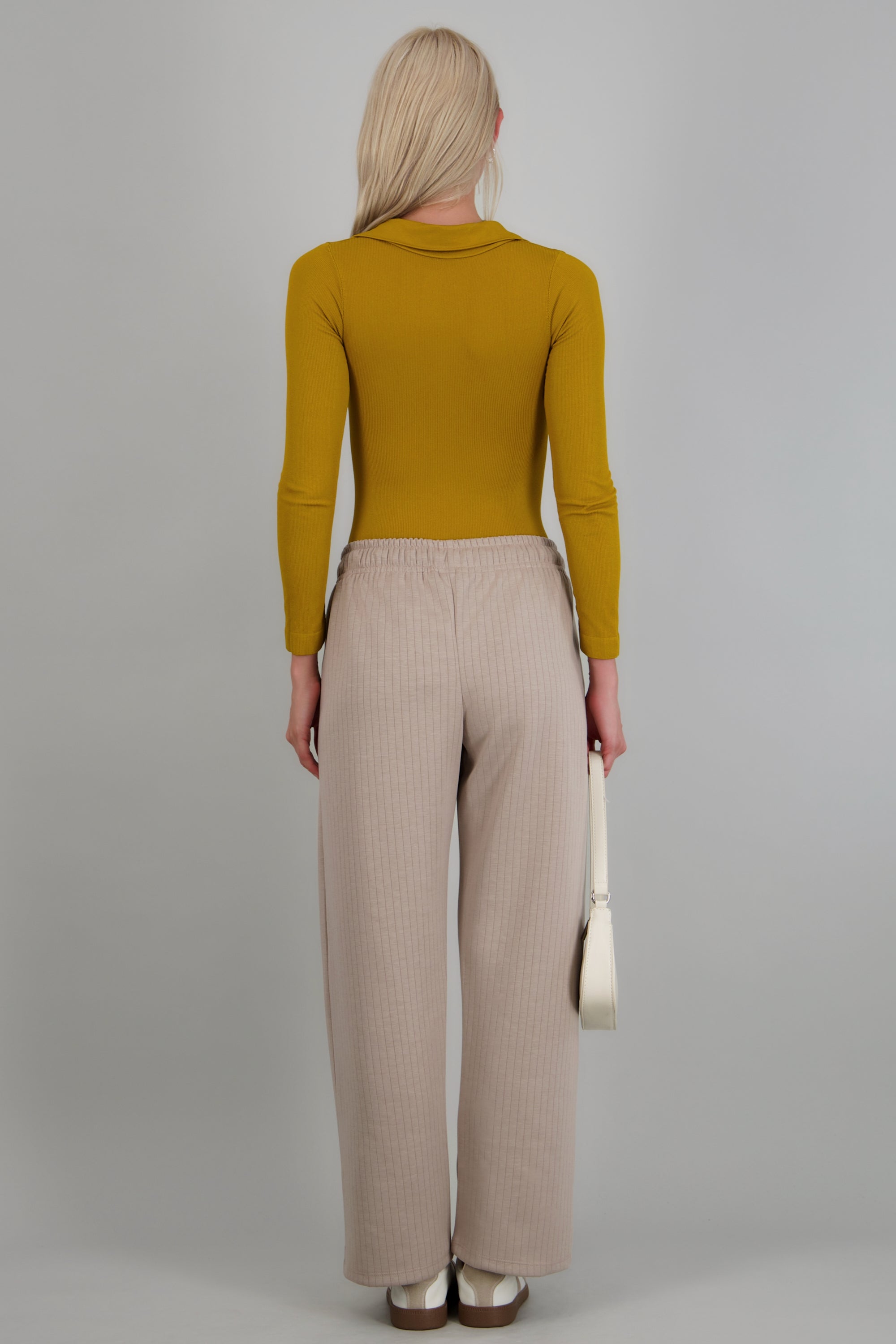 Pants detalle pretina resorte KHAKI