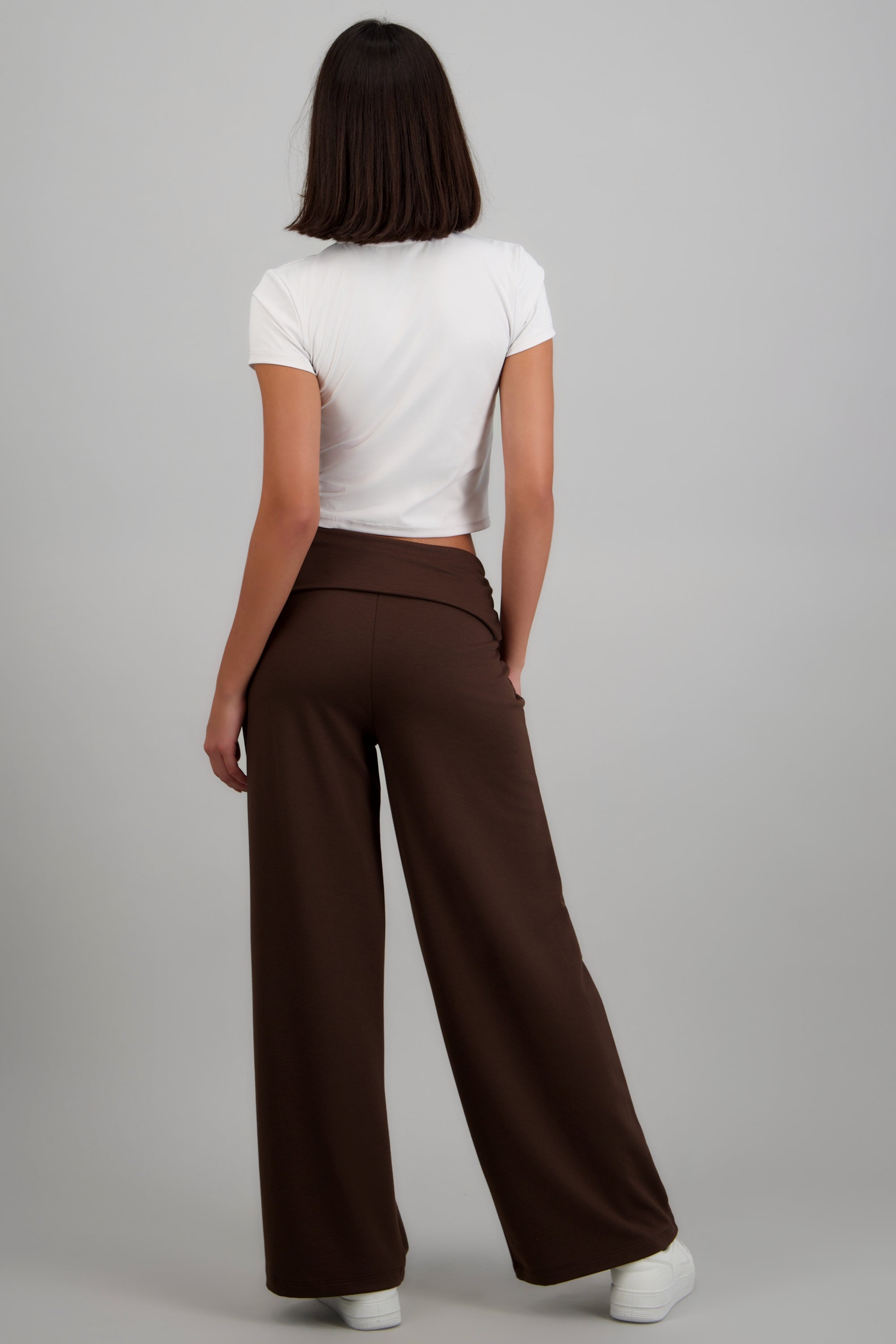 Pantalon doble pretina CHOCOLATE