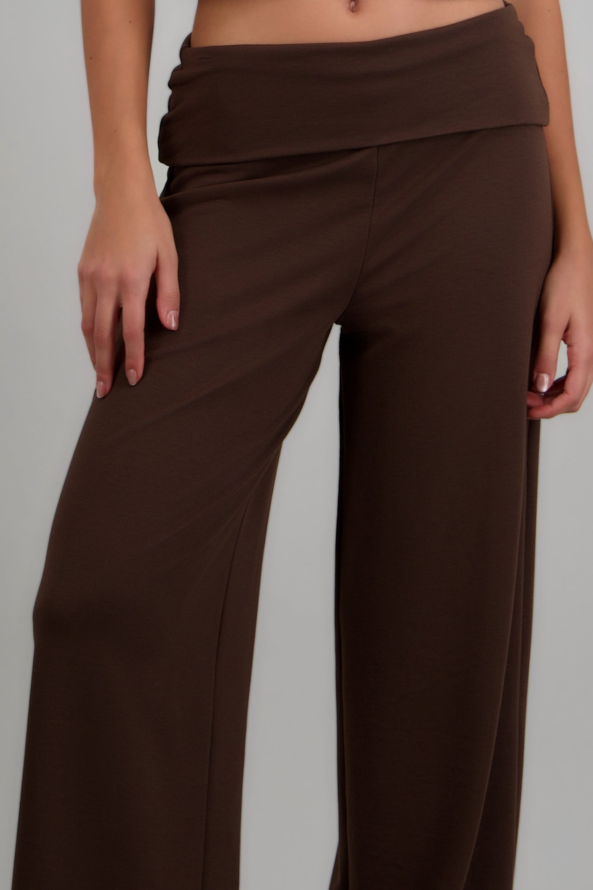 Pantalon doble pretina CHOCOLATE