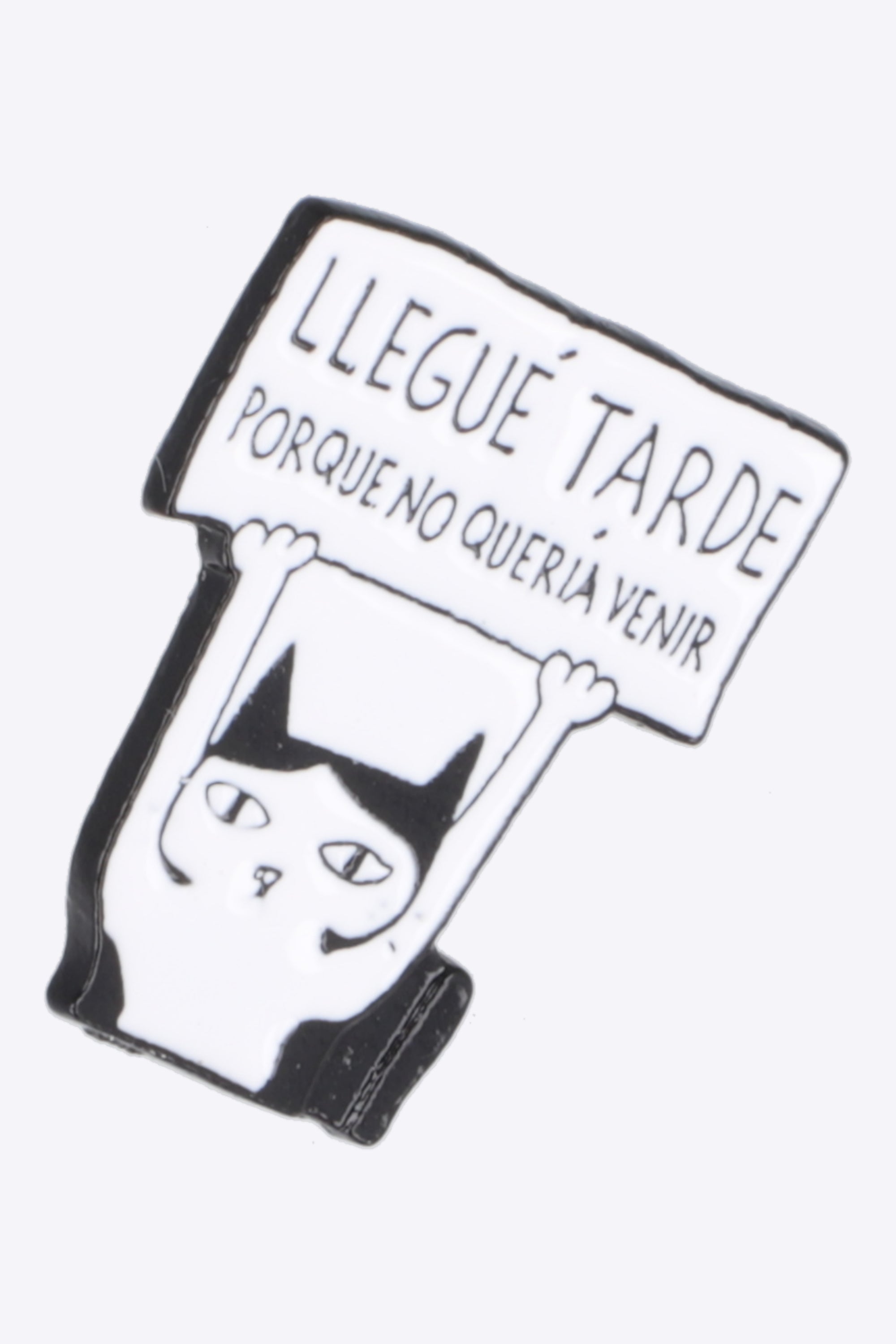Pin gato llegué tarde