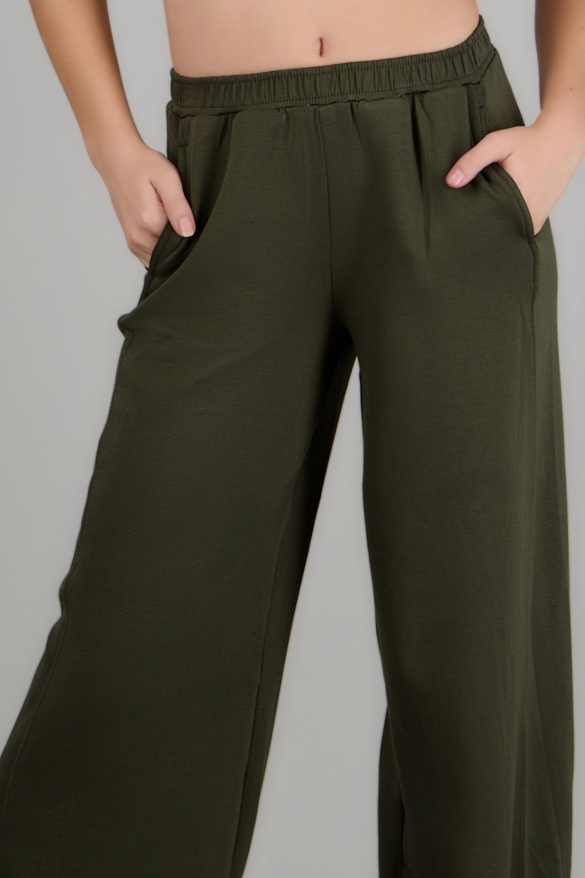 Pants modal con bolsas OLIVO