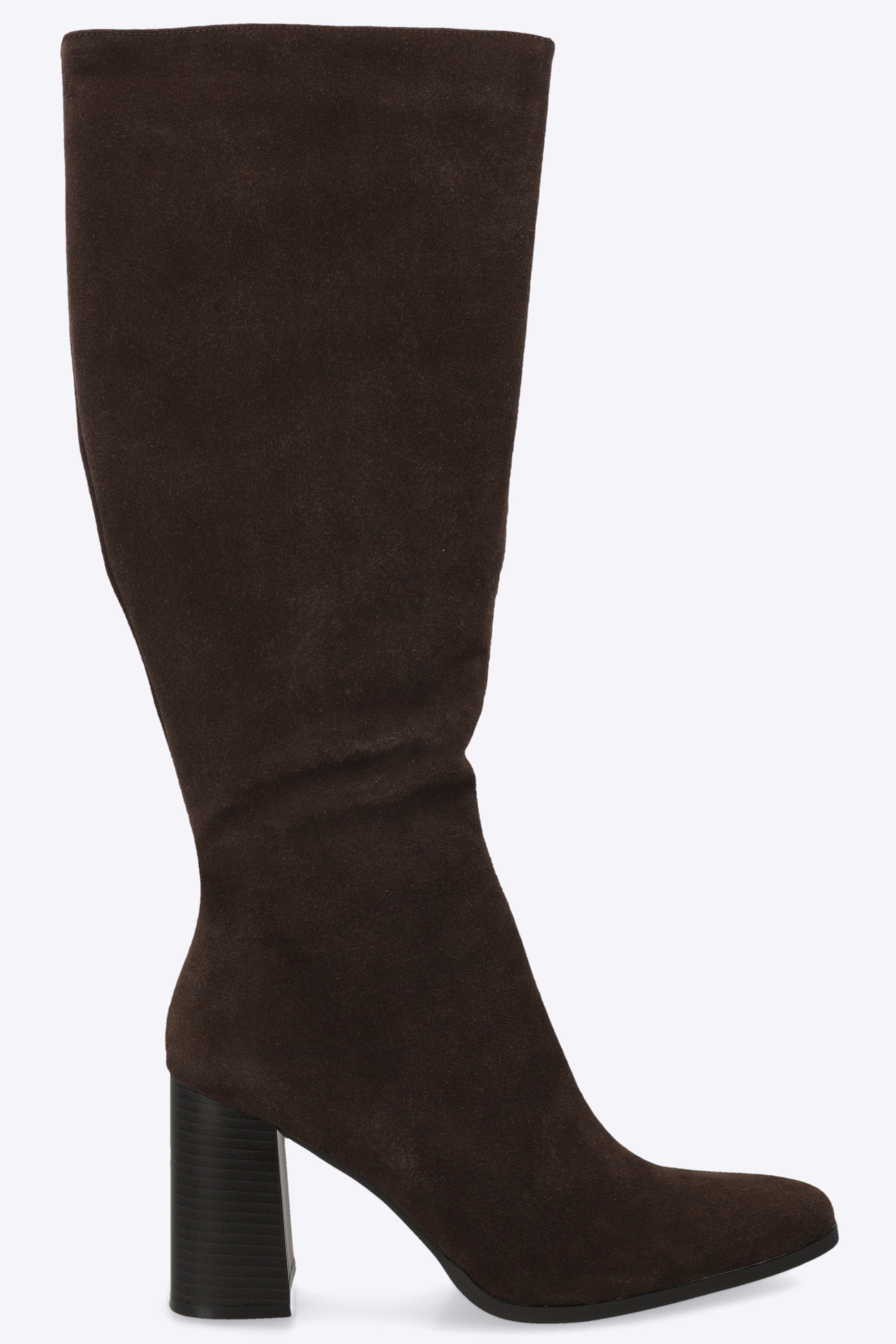 Bota alta rigida gamucina