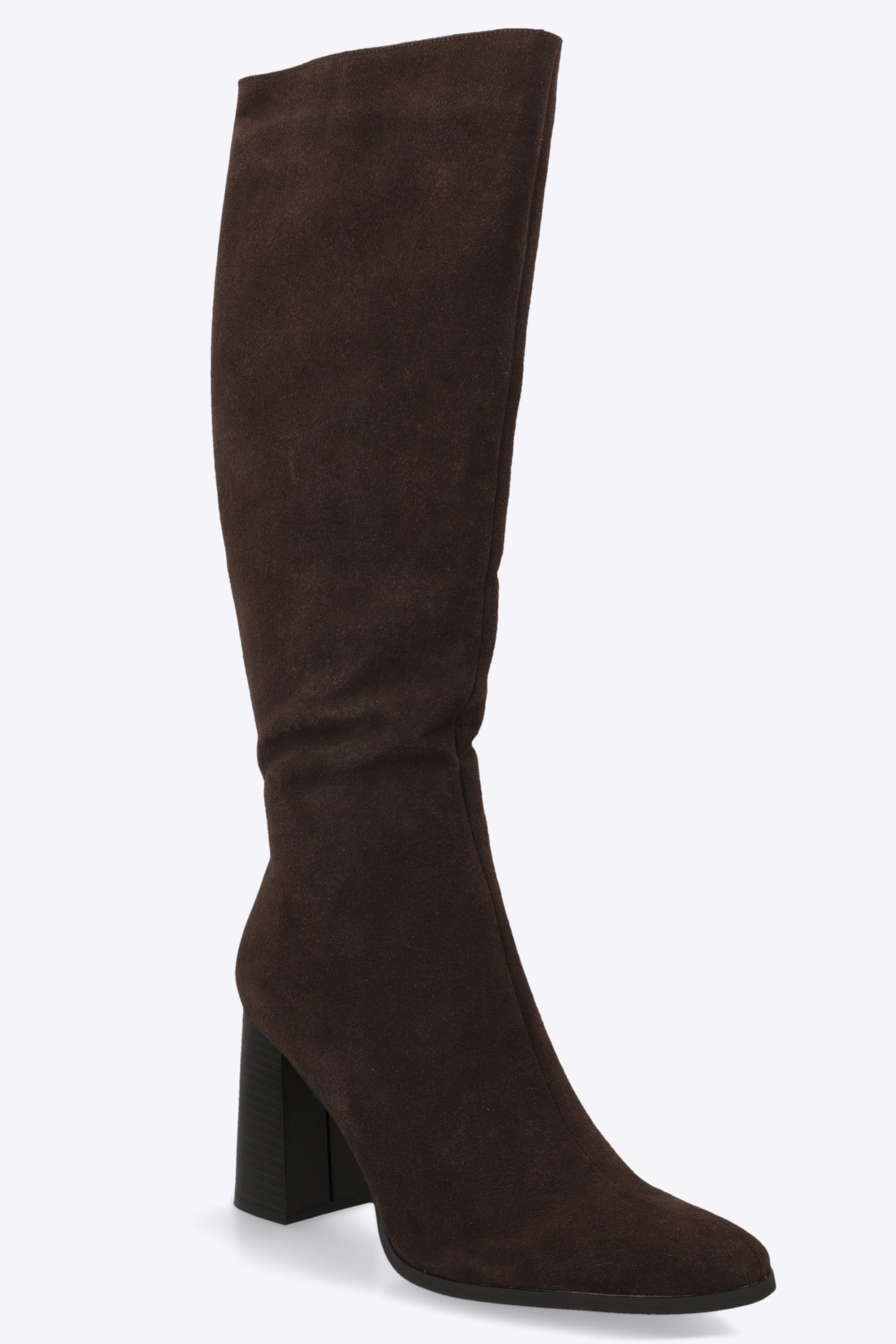 Bota alta rigida gamucina