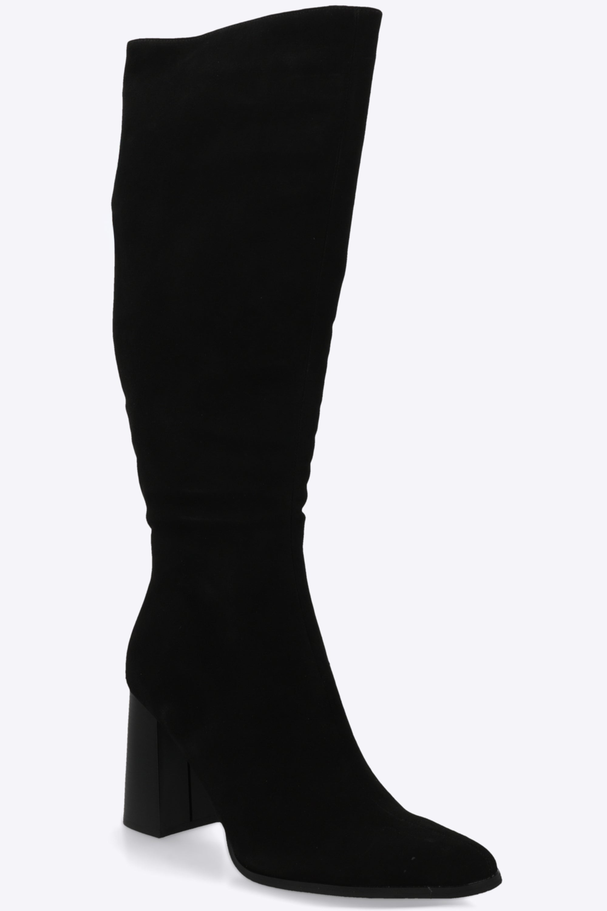 Bota alta rigida gamucina