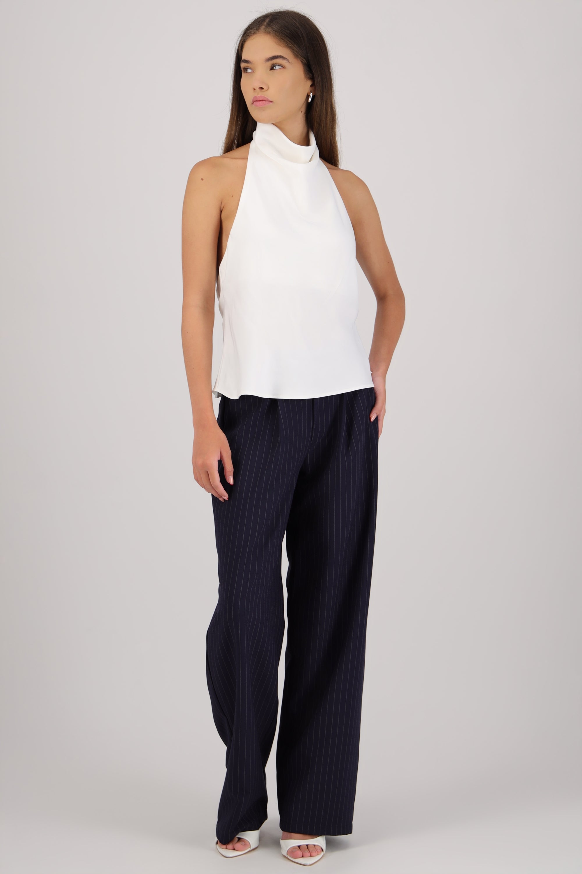 Pantalon rayado wide MARINO COMBO