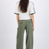 Pantalón rayado wide