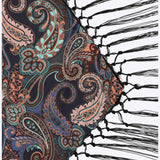 Pañuelo boho flecos
