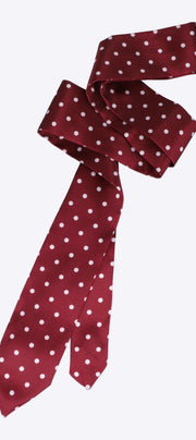Corbata polkas satin