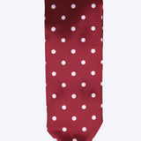 Corbata polkas satin