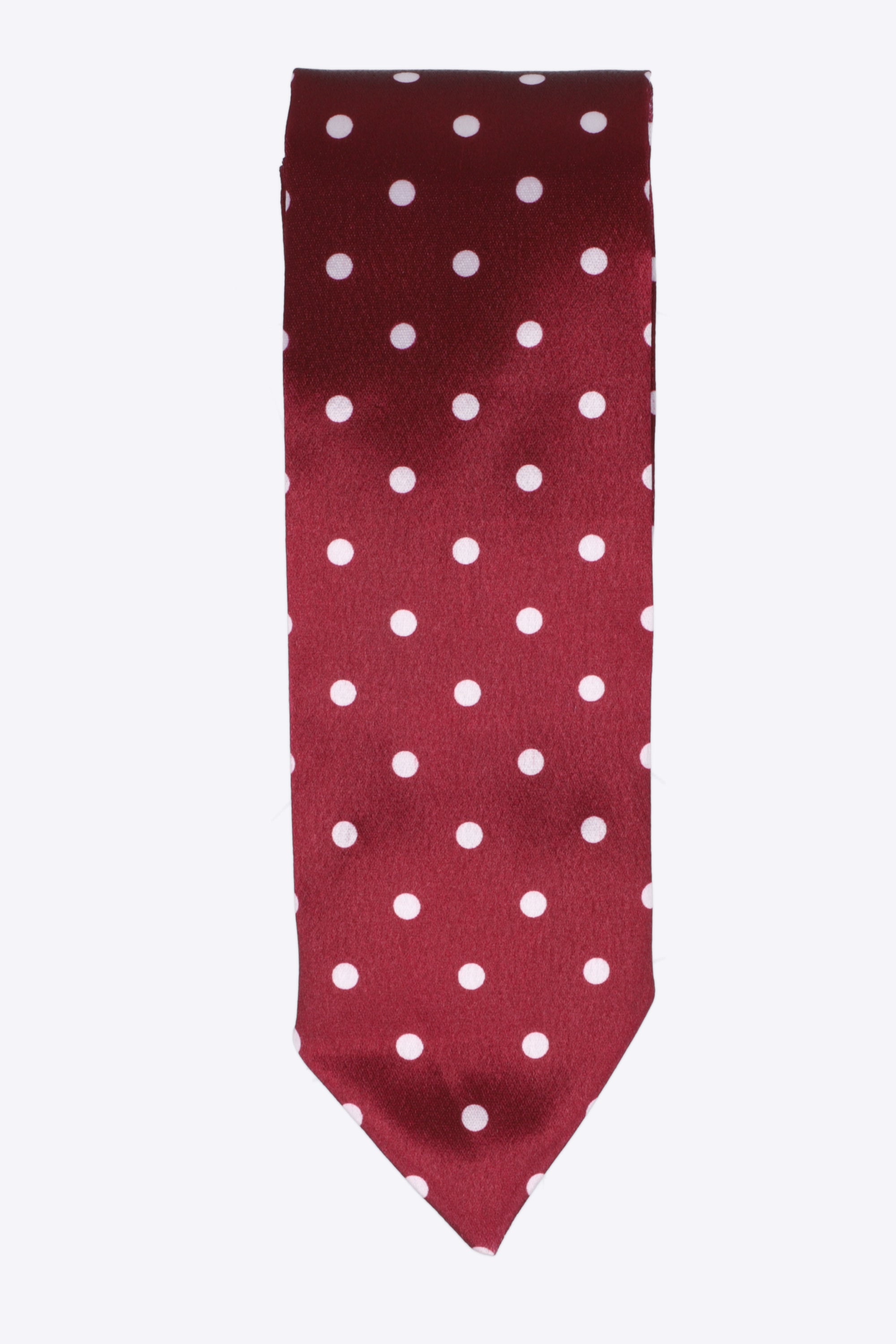 Corbata polkas satin