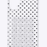 Funda cel iph 17 polka dots