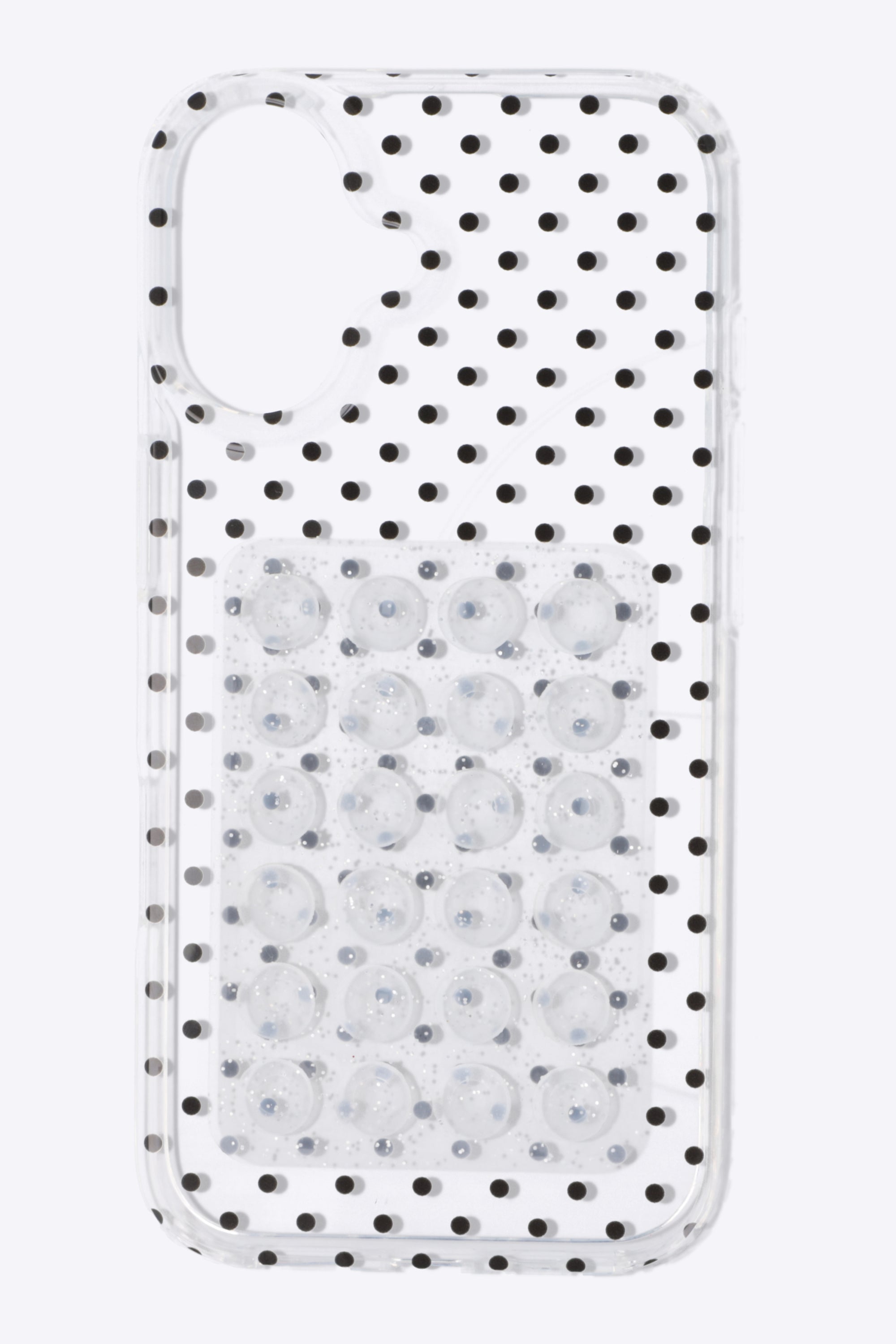 Funda cel iph 17 polka dots