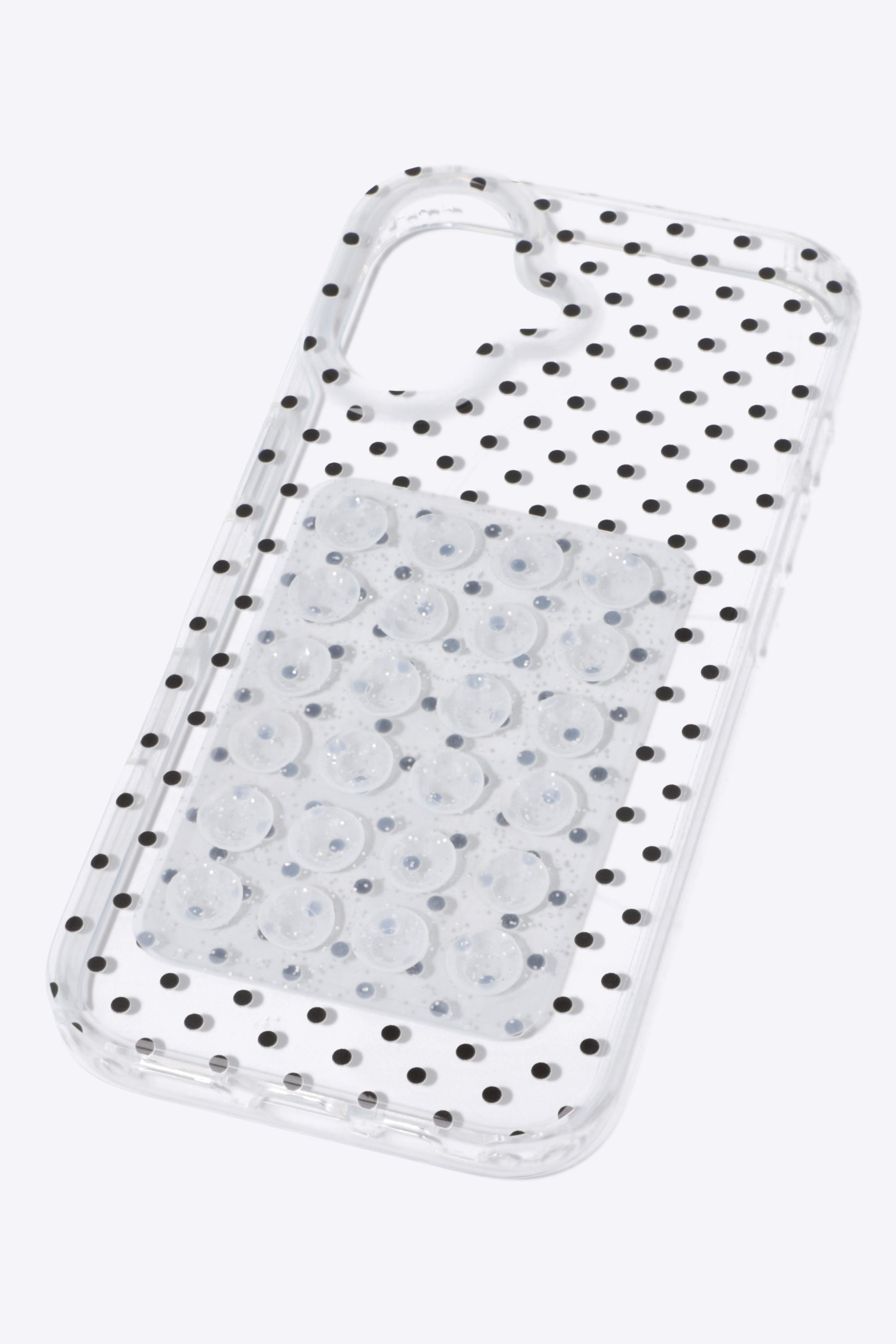 Funda cel iph 17 polka dots