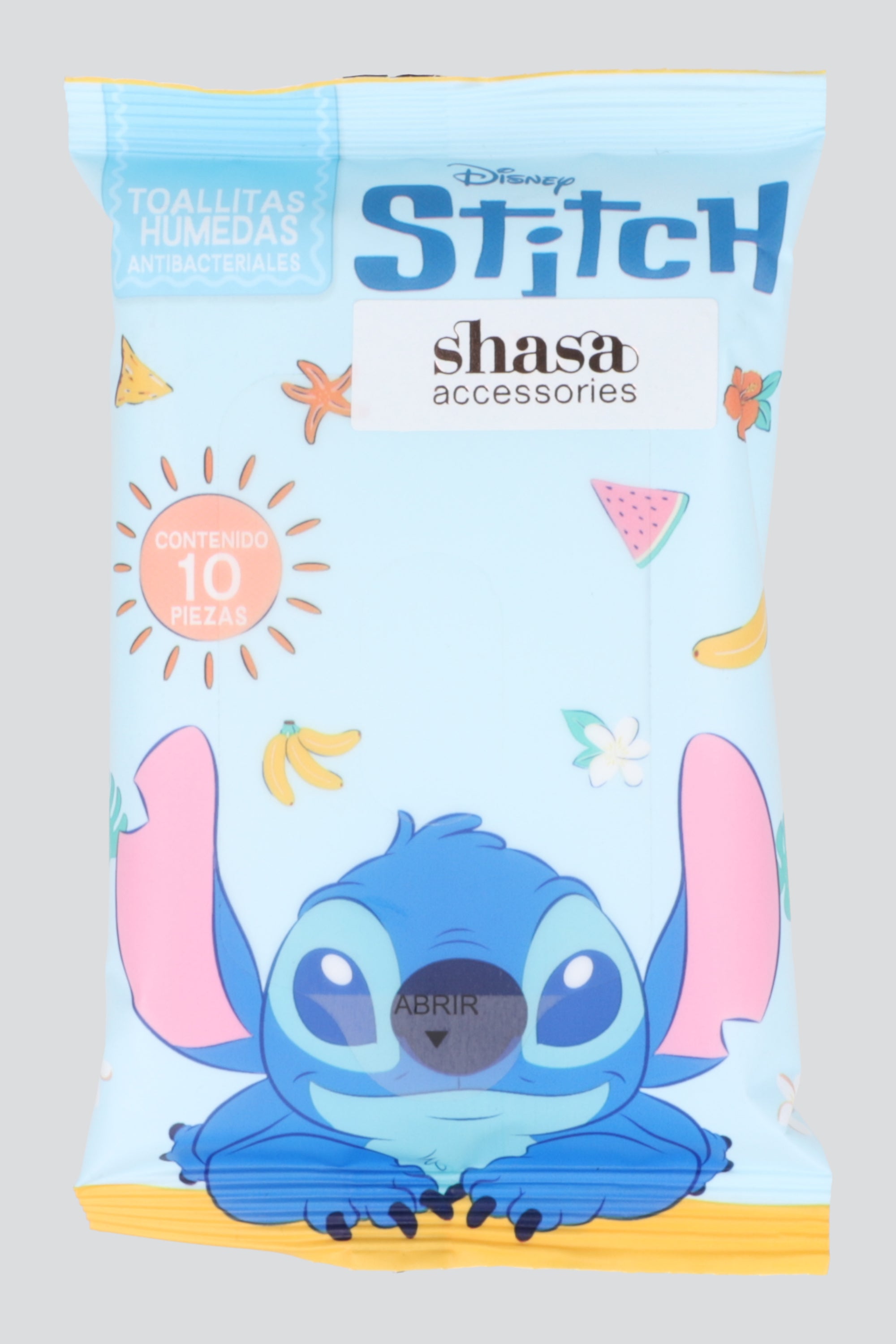 Toallitas antibacteriales stitch AZUL COMBO