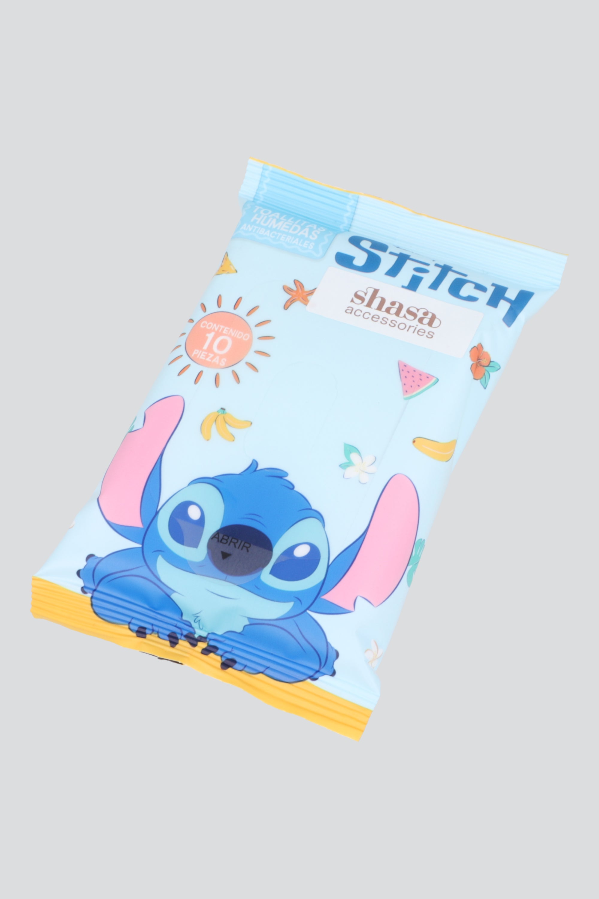 Toallitas antibacteriales stitch AZUL COMBO