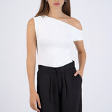 Body asimetrico drapeado