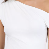 Body asimetrico drapeado