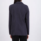 Saco oversize rayasa