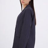 Saco oversize rayasa
