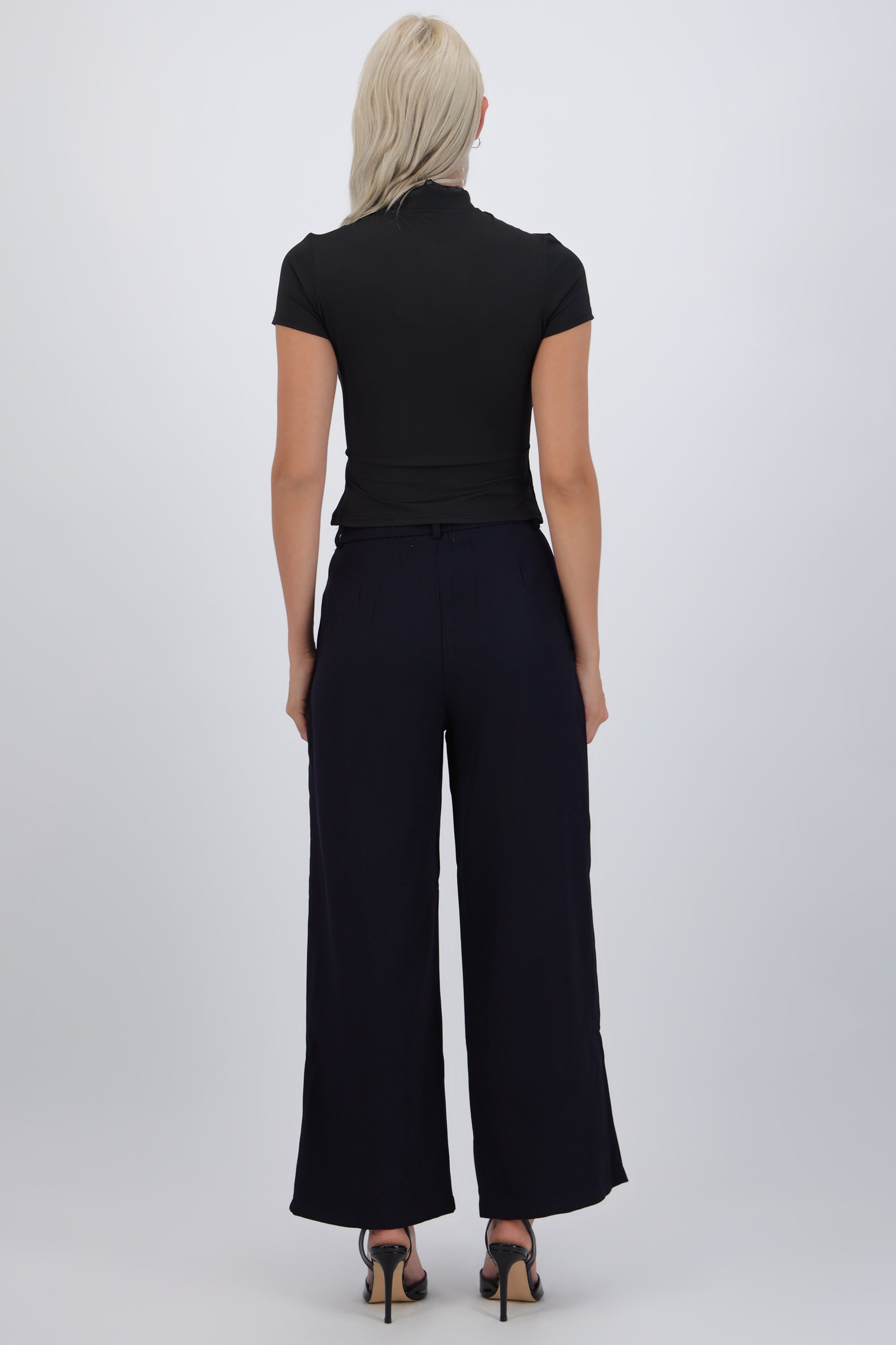 Pantalón de vestir detalle trama