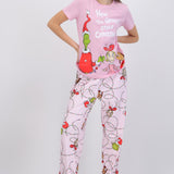 Pijama manga corta grinch personajes