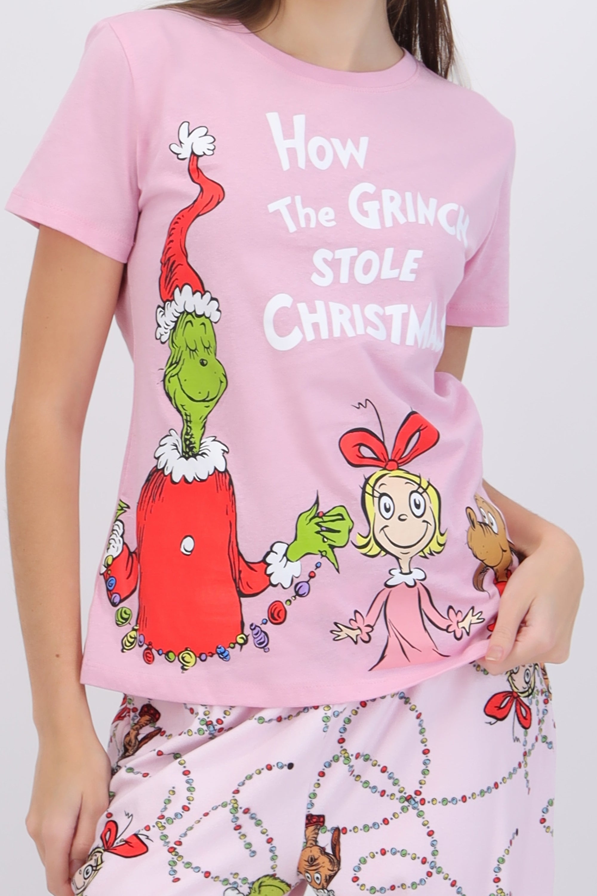 Pijama manga corta grinch personajes