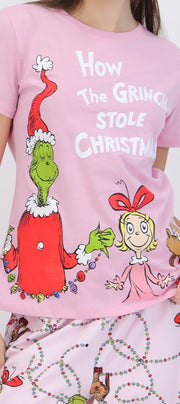 Pijama manga corta grinch personajes