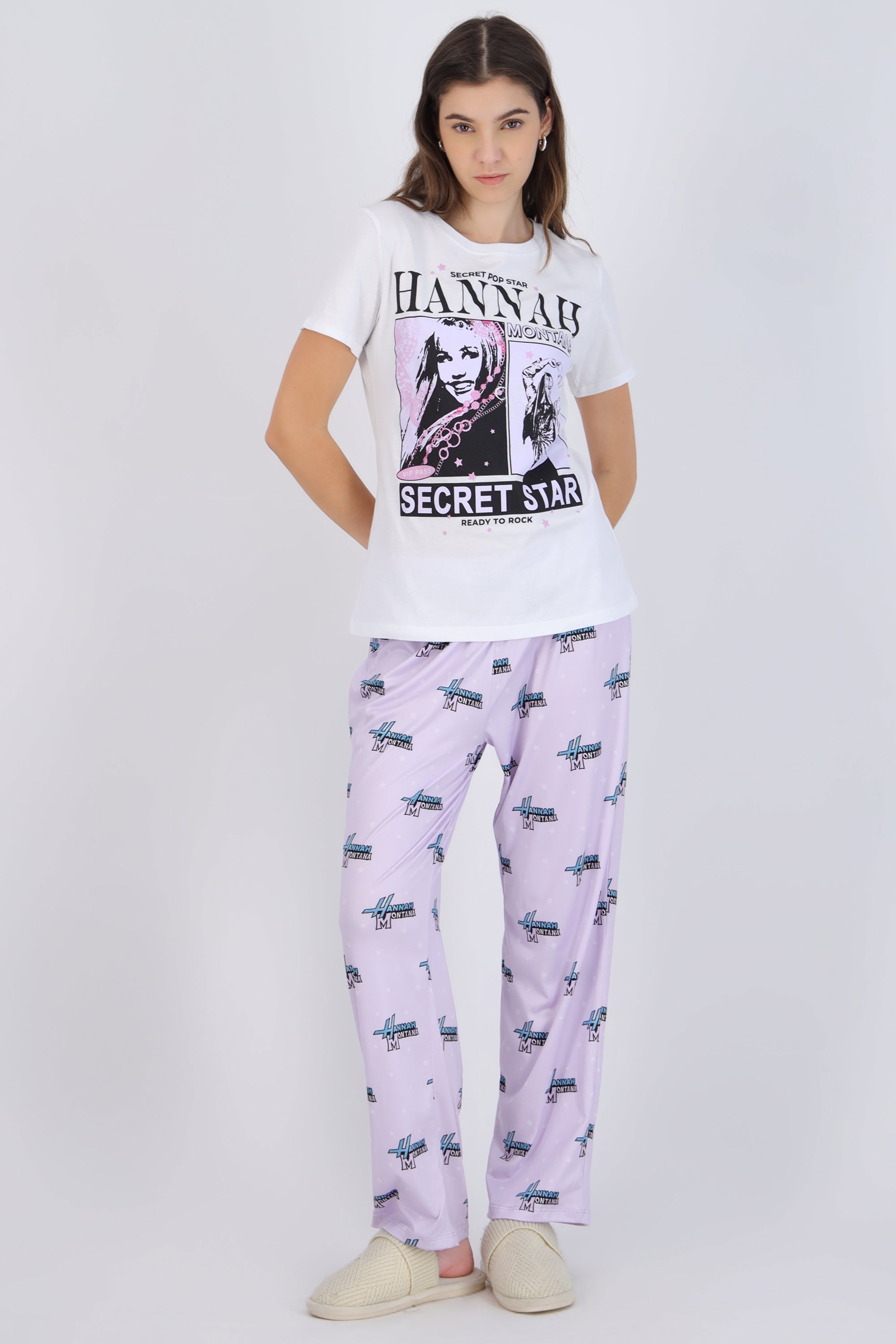 Pijama manga corta hannah montana