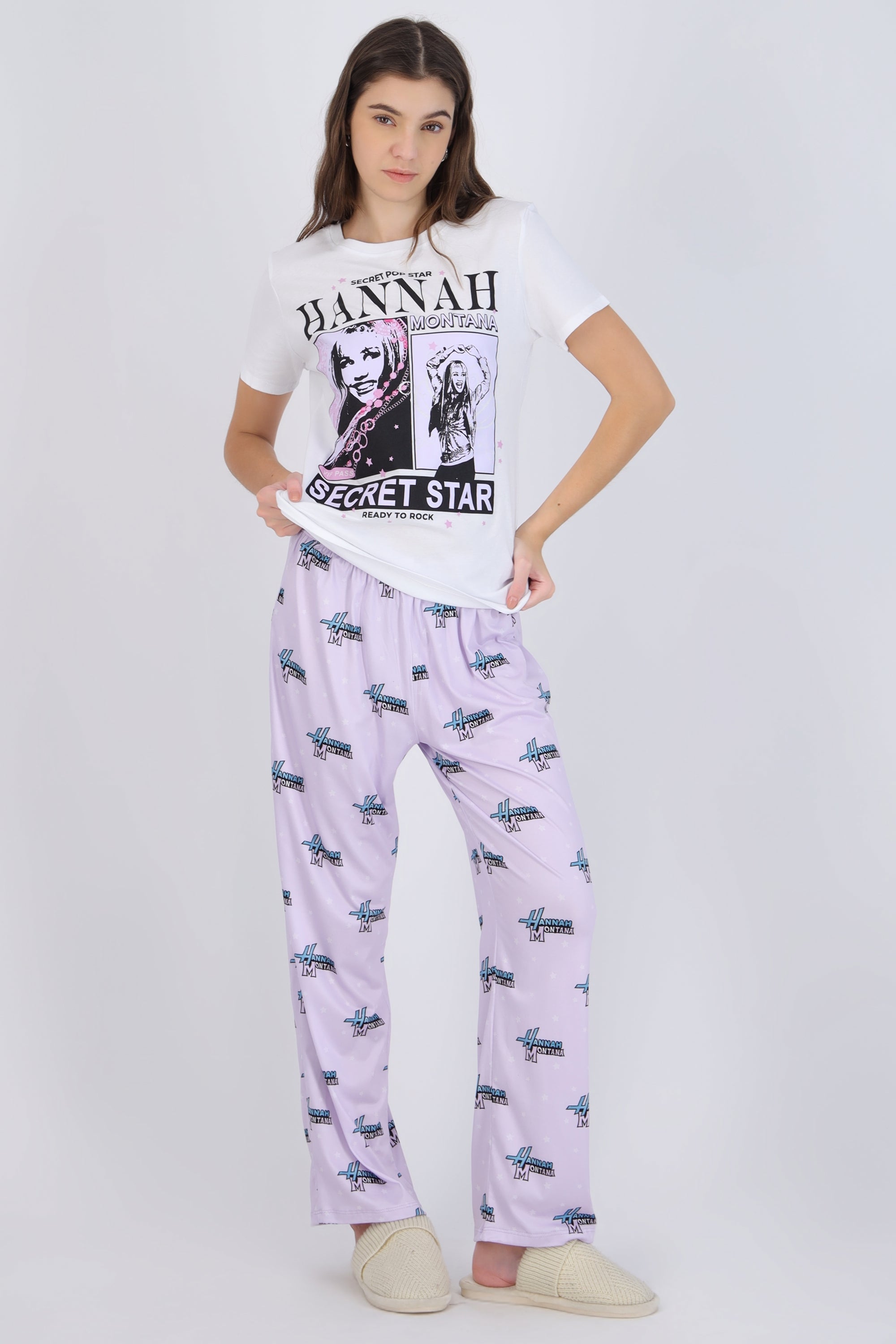 Pijama manga corta hannah montana