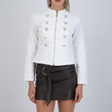 Chamarra denim napoleon