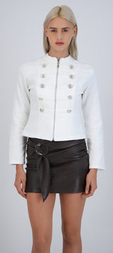 Chamarra denim napoleon