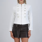 Chamarra denim napoleon