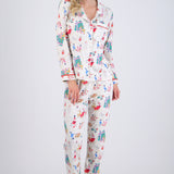 Pijama estampado navideño
