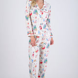 Pijama estampado navideño