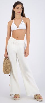Pantalón cuentas costados