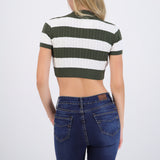Top líneas detalle trenza