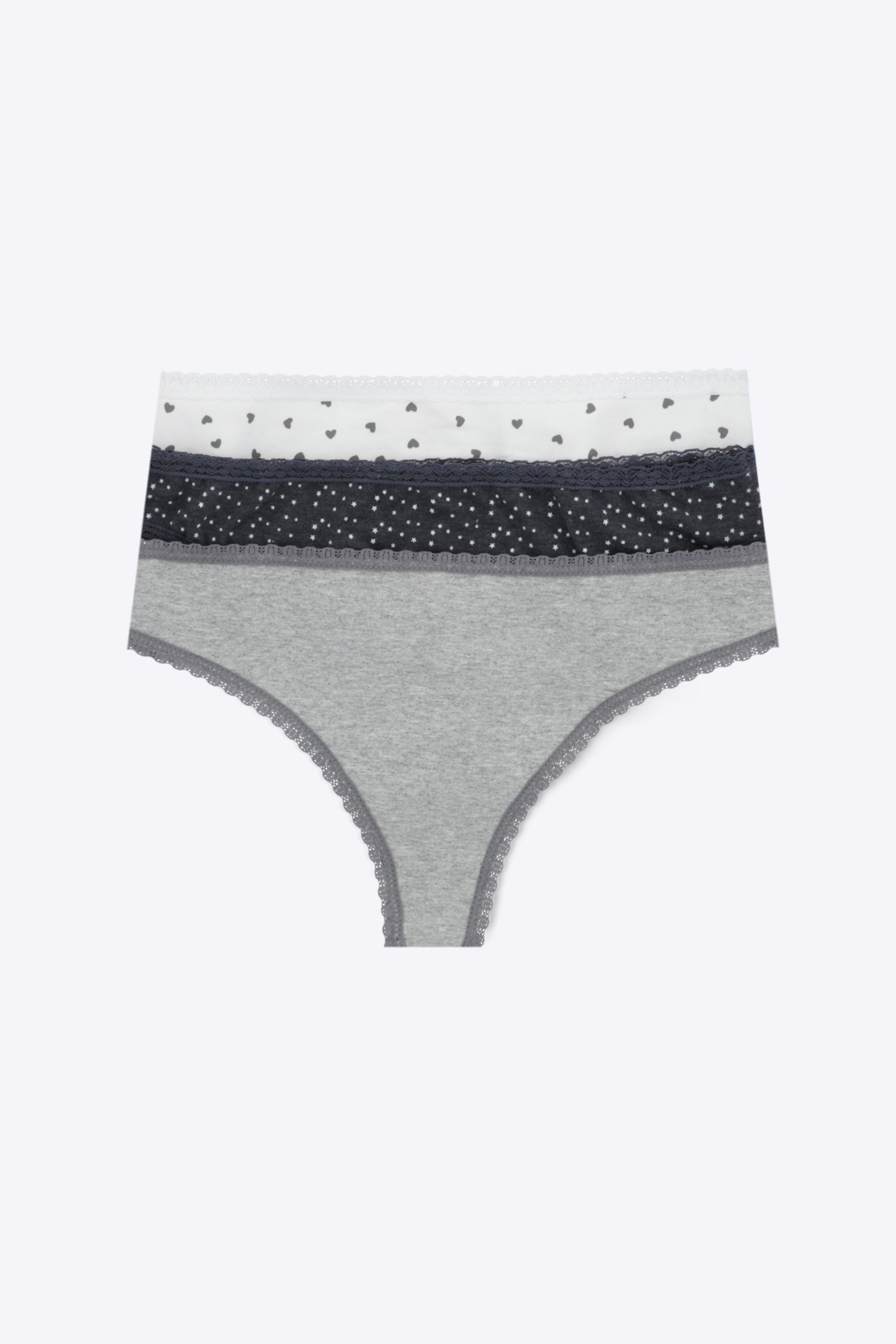 Tripack tanga estrellas