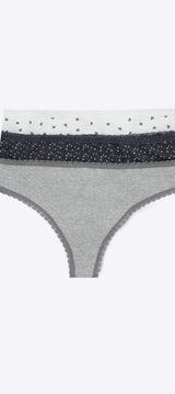 Tripack tanga estrellas
