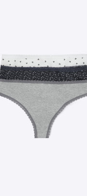 Tripack tanga estrellas