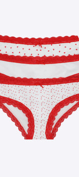 Tripack bikini figuras contraste