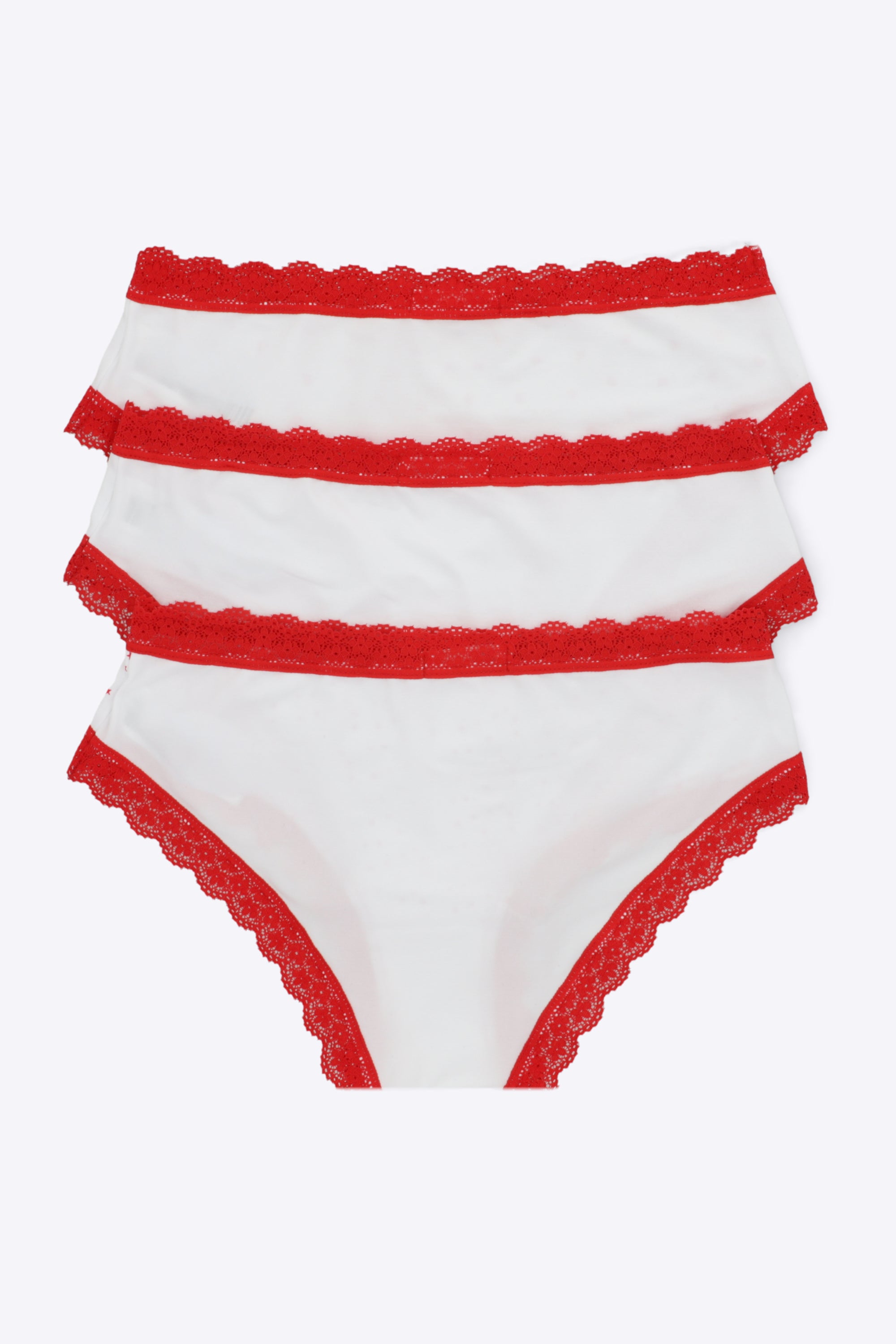 Tripack bikini figuras contraste