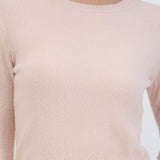 Suéter crop peluche