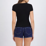 Top escote cuadrado m/c