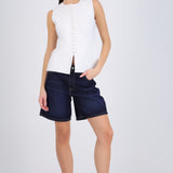 Bermuda midi denim